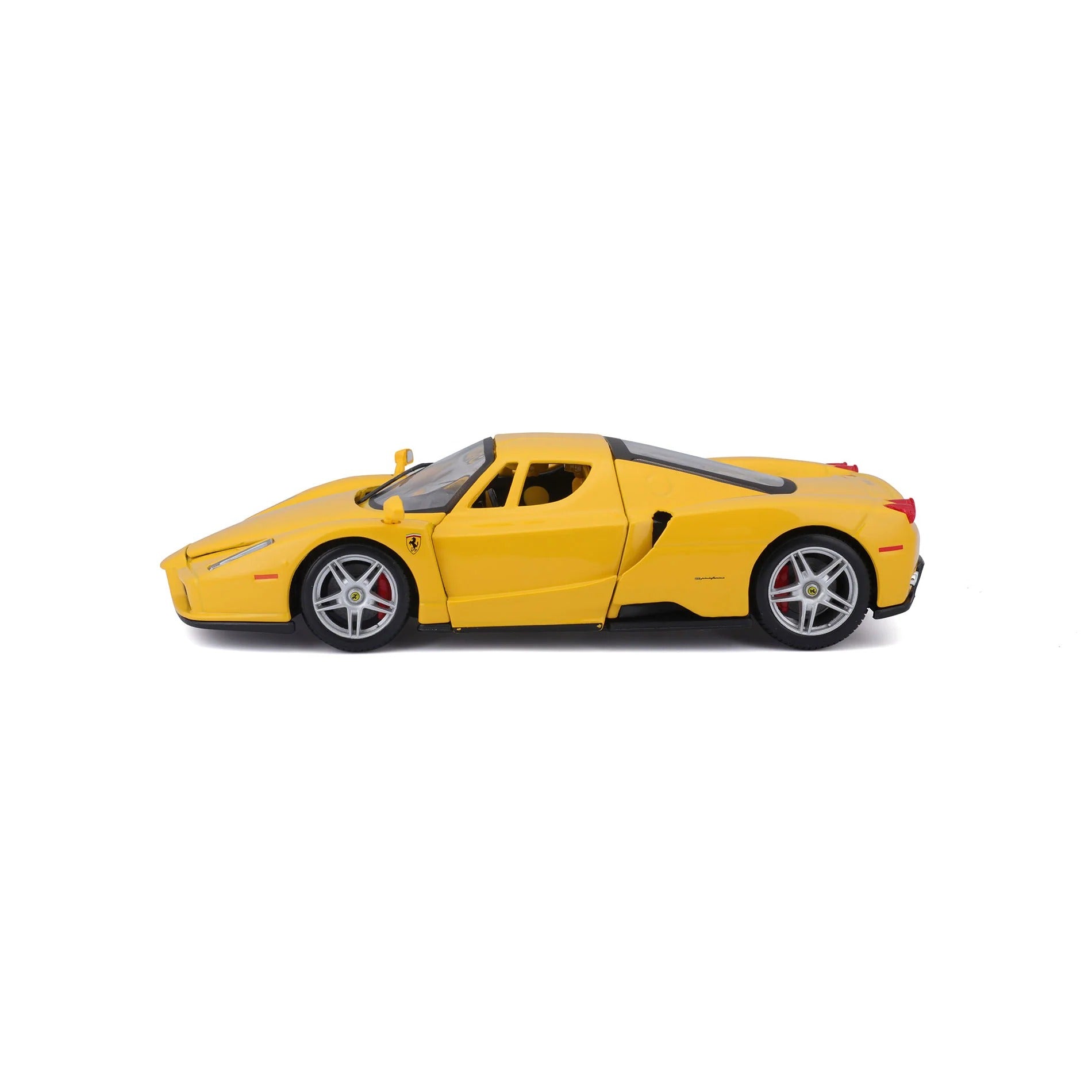 Bburago 1/24 Ferrari Enzo Yellow Race & Play Diecast Model (W/O Stand)