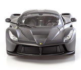 Bburago 1:18 Ferrari LaFerrari Signature Series – Matte Black Diecast Model