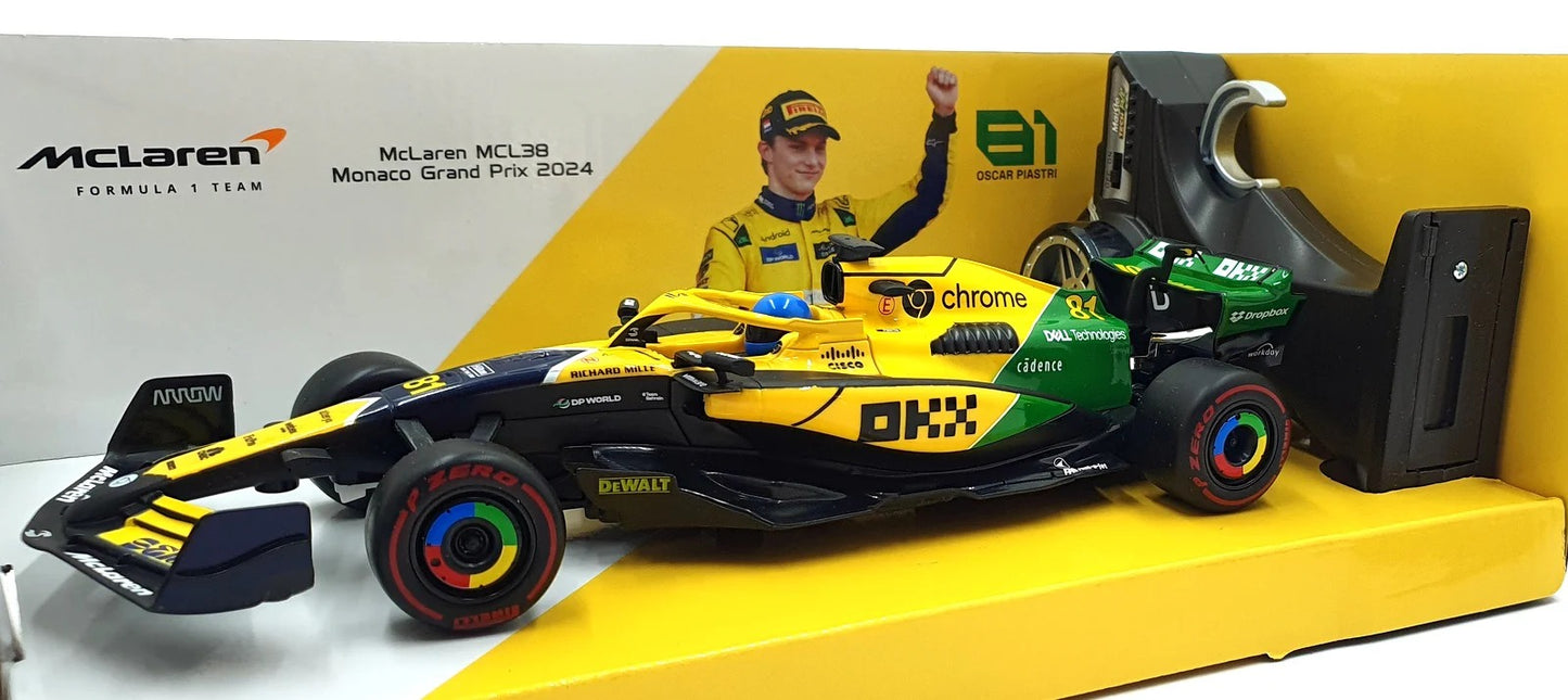 Maisto Tech 1:24 McLaren MCL38 Monaco 2024 #81 Oscar Piastri RC