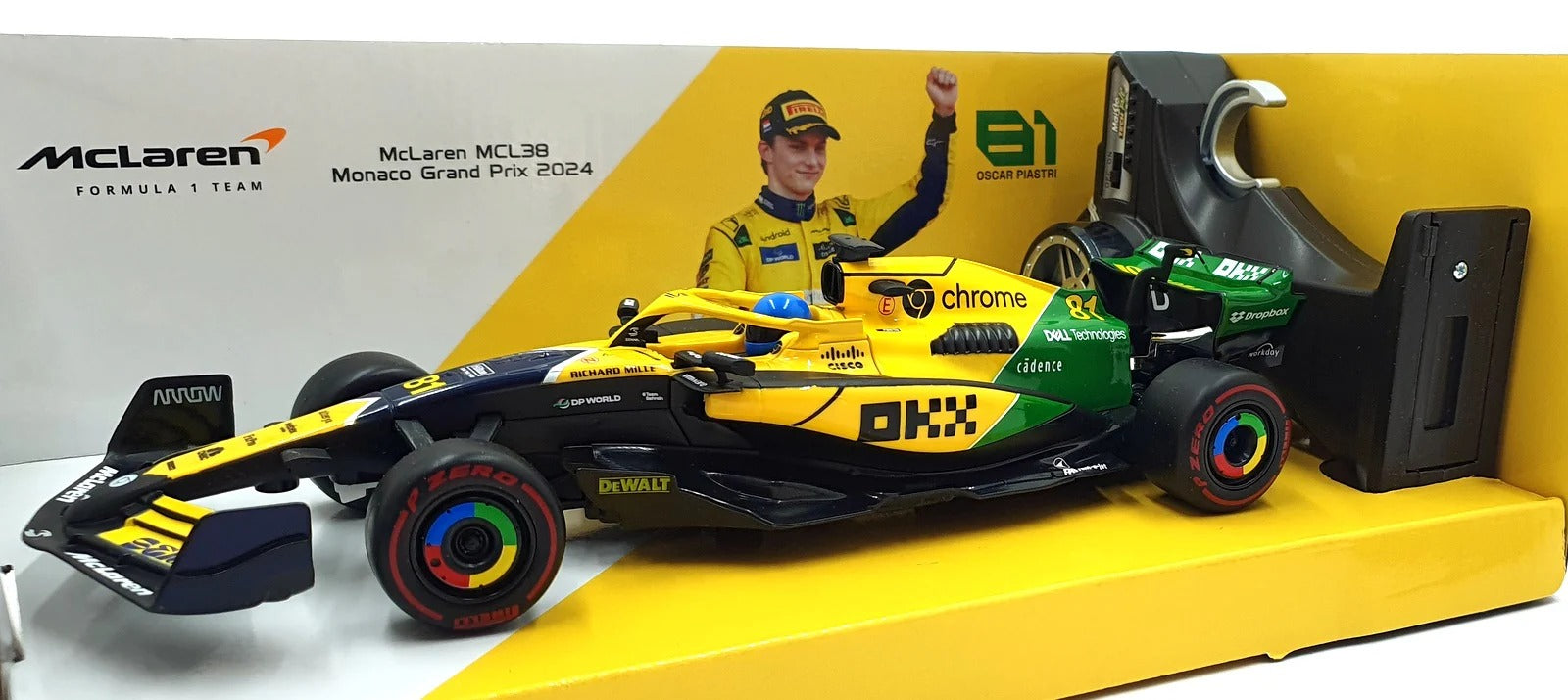 Maisto Tech 1:24 McLaren MCL38 Monaco 2024 #81 Oscar Piastri RC