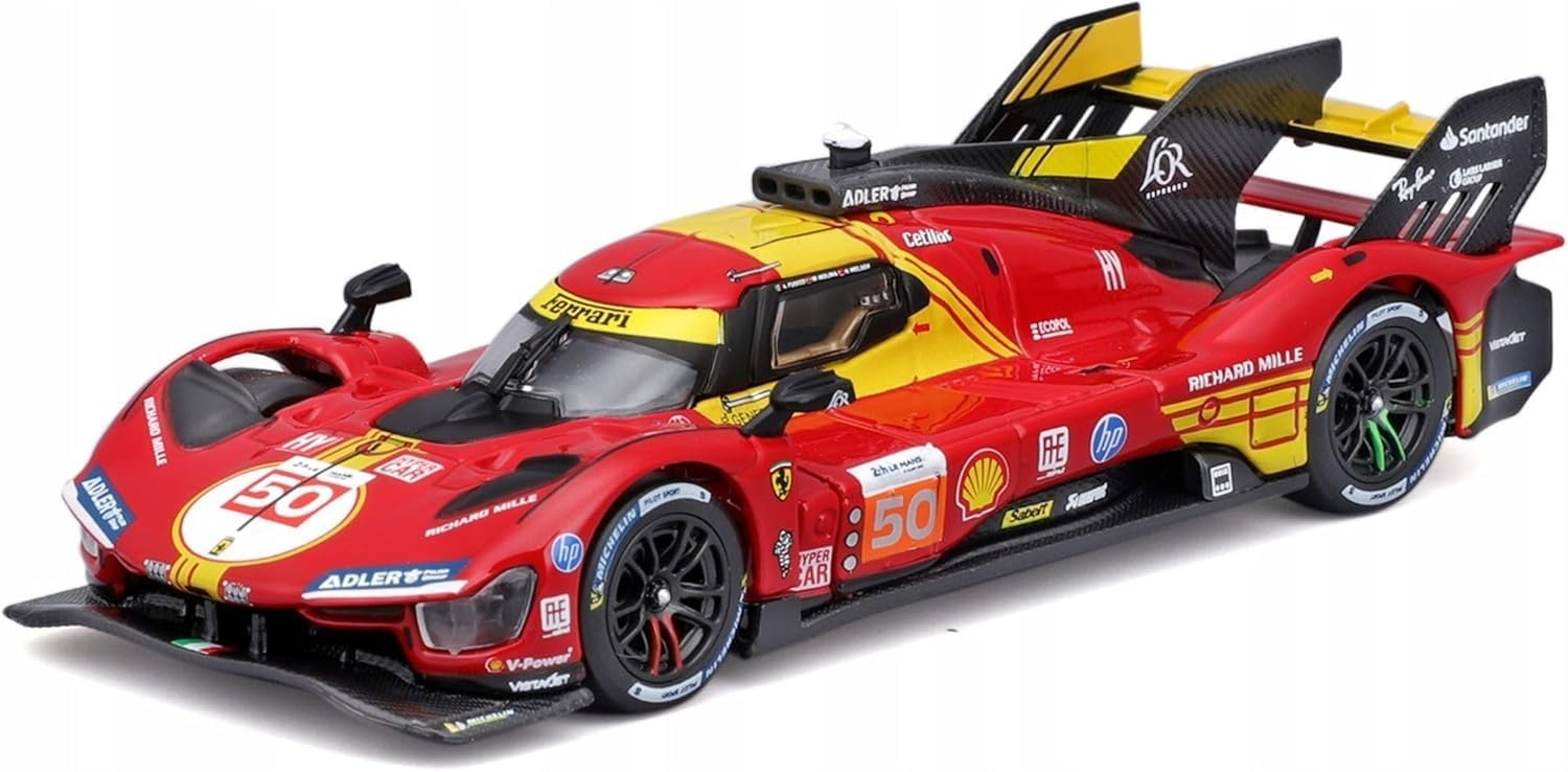 Bburago 1:43 Ferrari 499P #50 24H Le Mans 2024 Champion