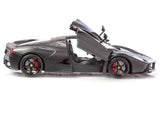 Bburago 1:18 Ferrari LaFerrari Signature Series – Matte Black Diecast Model
