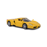 Bburago 1/24 Ferrari Enzo Yellow Race & Play Diecast Model (W/O Stand)