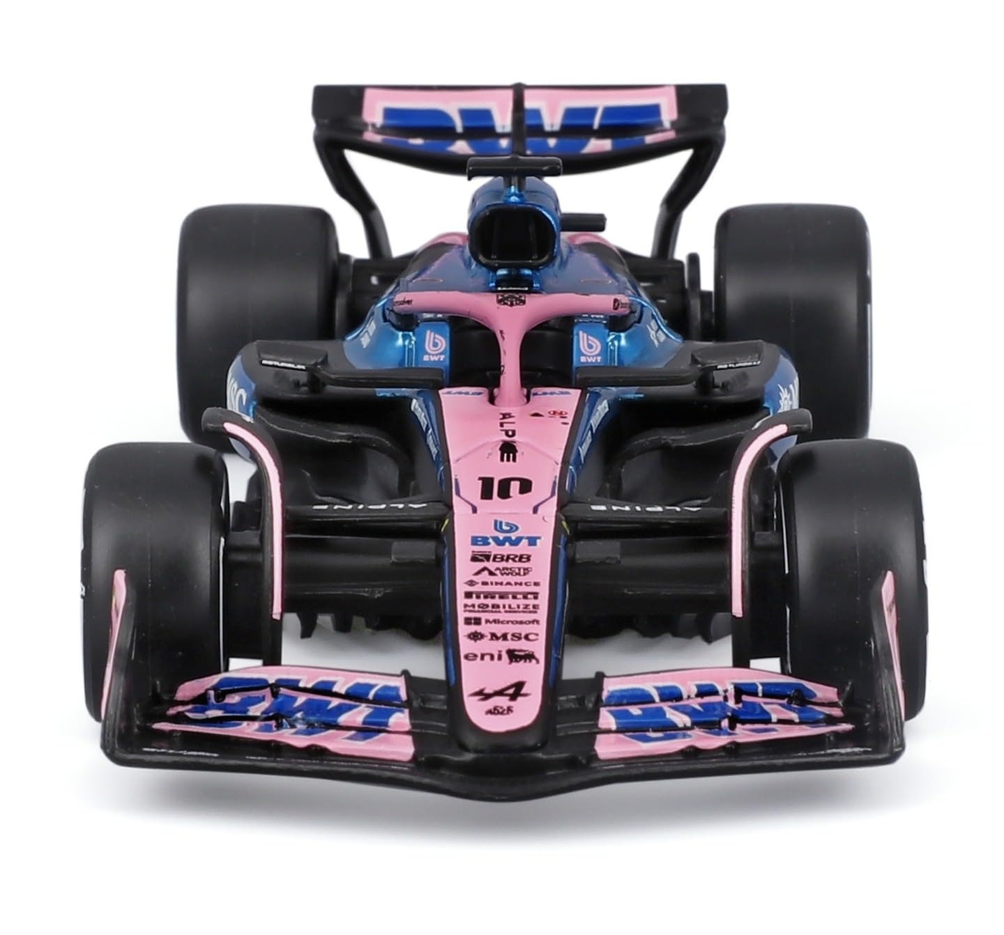 Bburago 1:43 Alpine A525 #10 Pierre Gasly 2025 Monaco GP Die-Cast Model