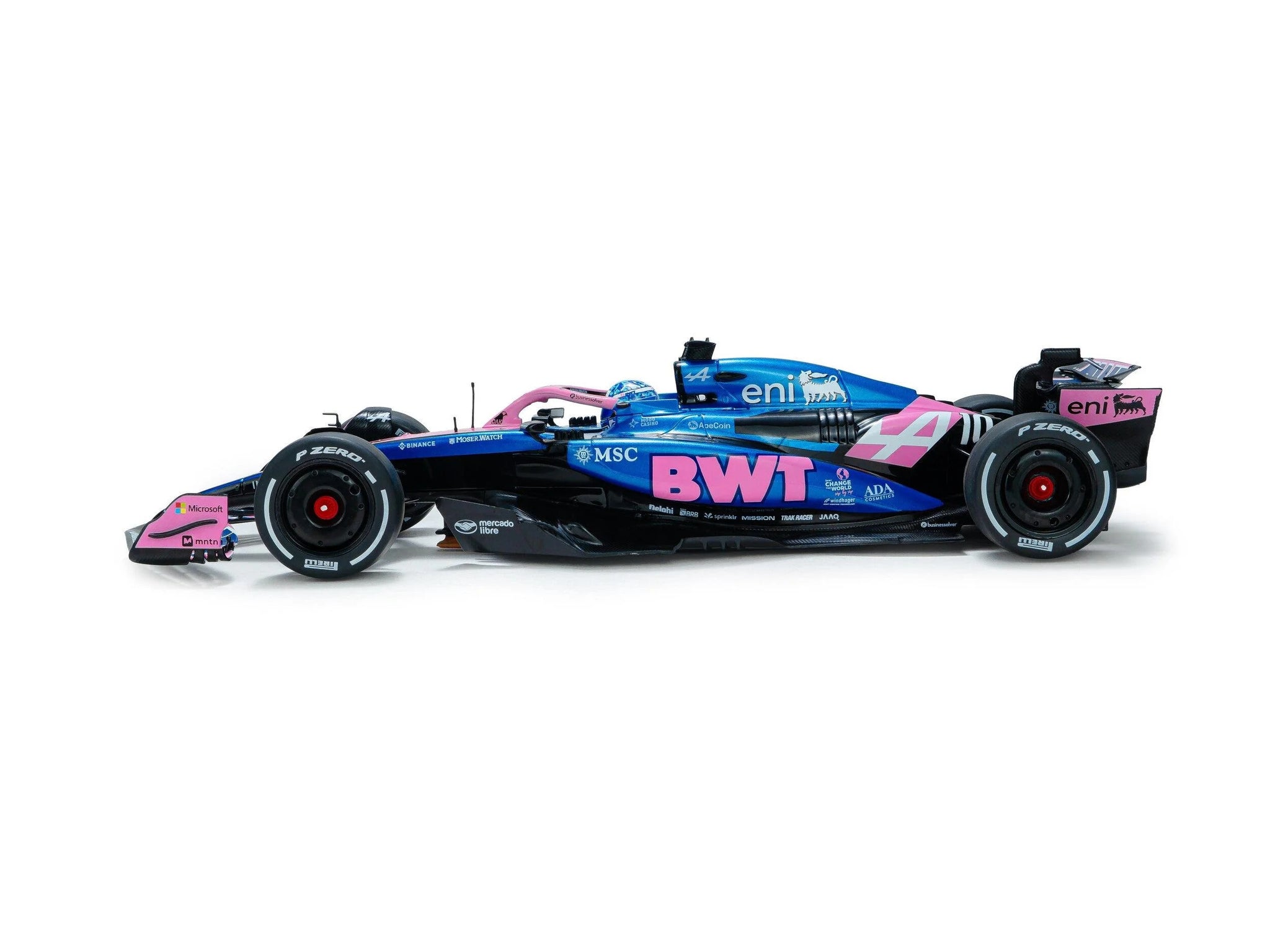 Bburago 1:43 Alpine A525 #10 Pierre Gasly 2025 Monaco GP Die-Cast Model