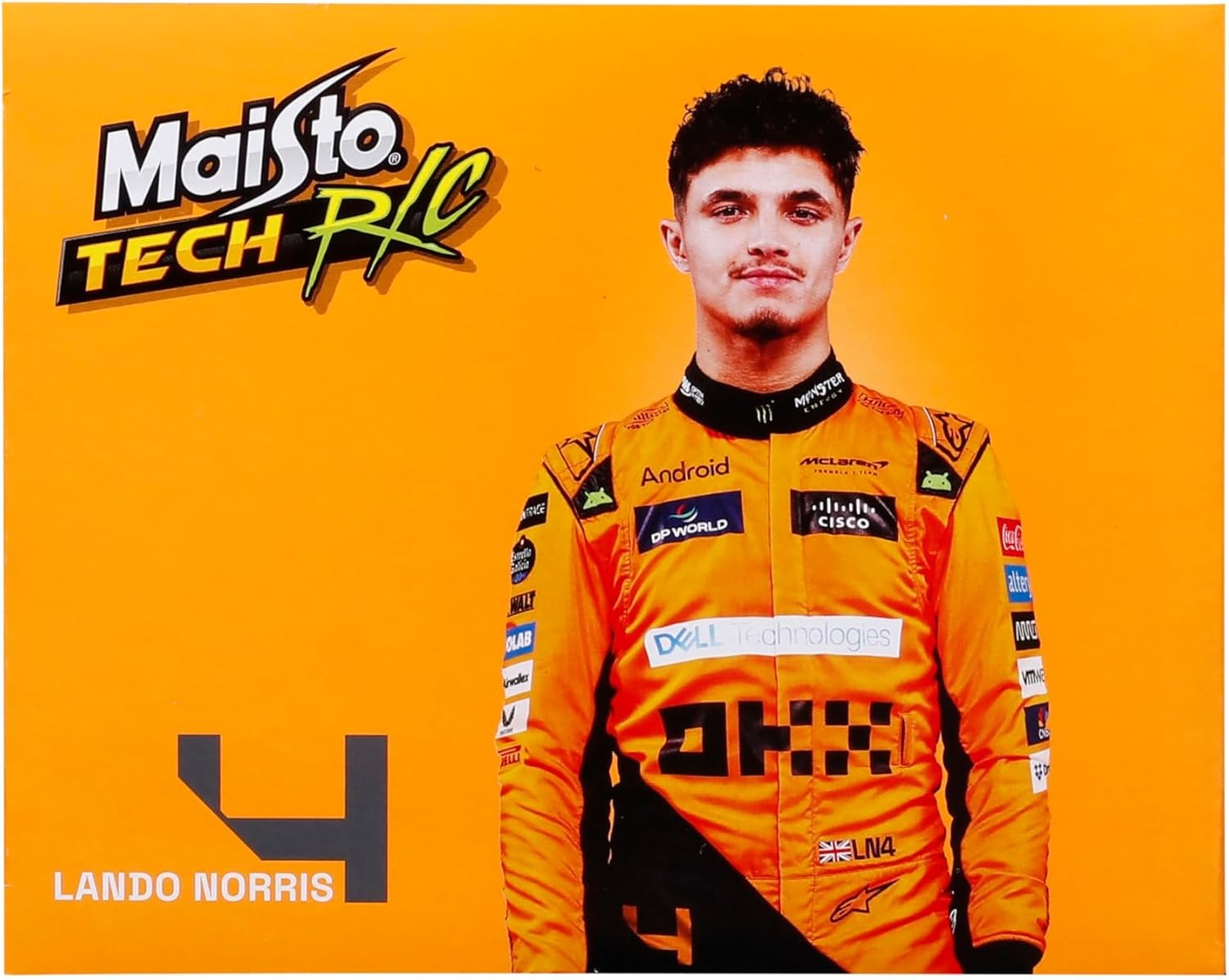 Maisto Tech 1:24 McLaren MCL38 Miami 2024 #4 Lando Norris RC