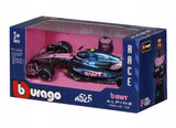 Bburago 1:43 Alpine A525 #10 Pierre Gasly 2025 Monaco GP Die-Cast Model