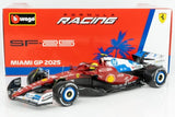 1:18 Ferrari SF-25 #44 Lewis Hamilton Miami GP Die Cast Model