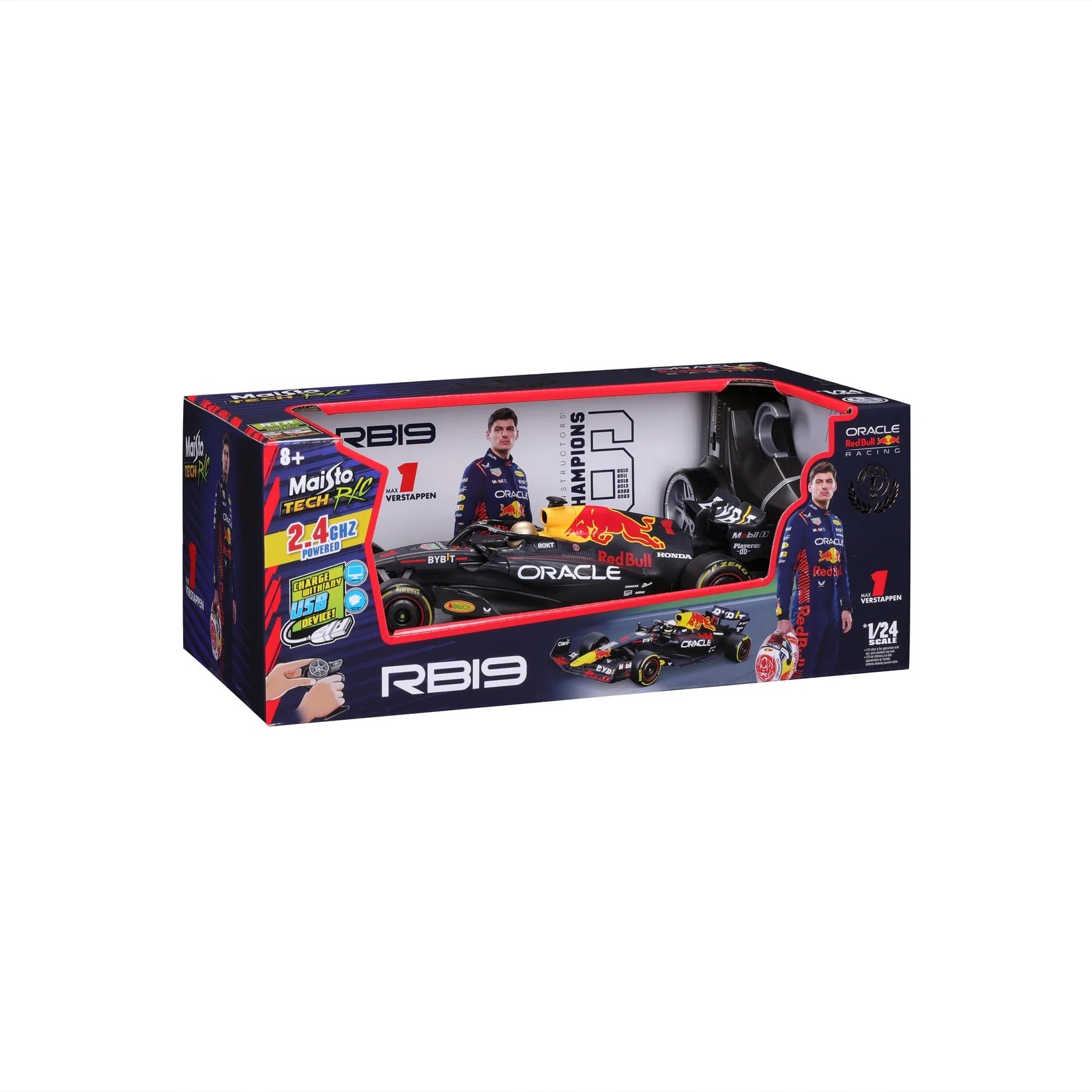Maisto Tech R/C Oracle Red Bull RB19 – 1:24 Max Verstappen