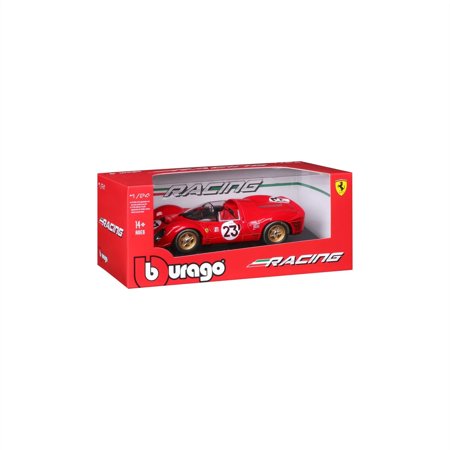 1:24 Ferrari 330 P4 Diecast Model Kit - Daytona Winner (18-26588)