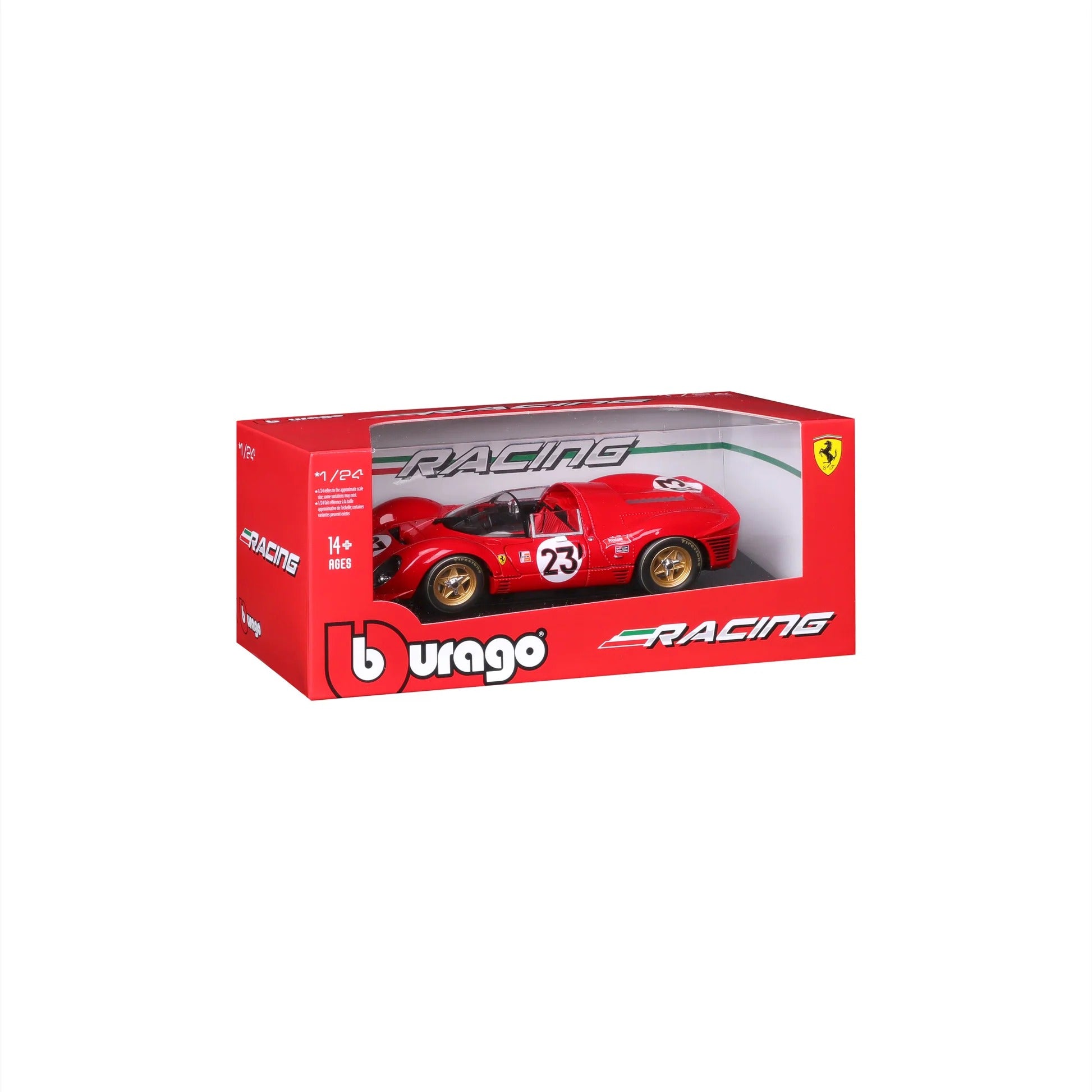 1:24 Ferrari 330 P4 Diecast Model Kit - Daytona Winner (18-26588)