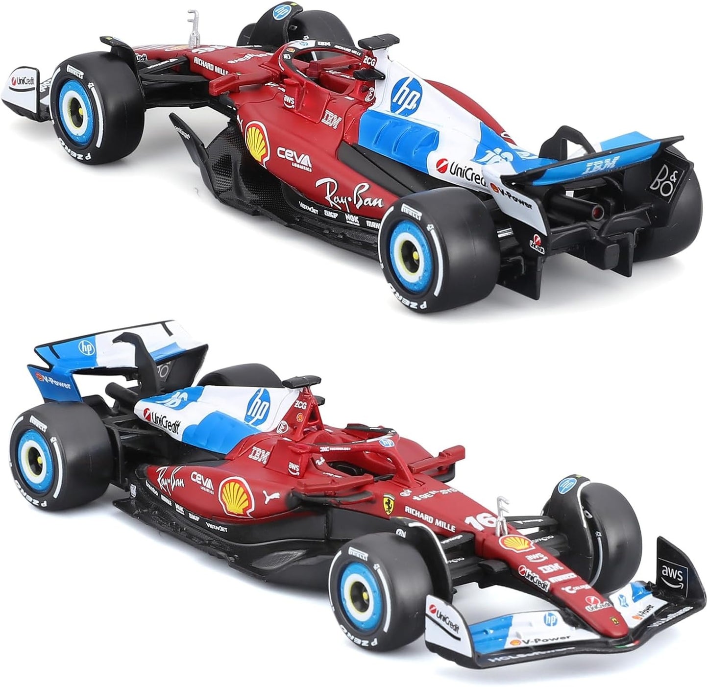 1:43 Ferrari SF-25 #16 Charles Leclerc Miami GP Die Cast Model