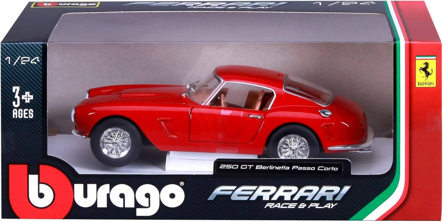 Bburago 1/24 Ferrari 250 GT Berlinetta Red Diecast Model (W/O Stand)