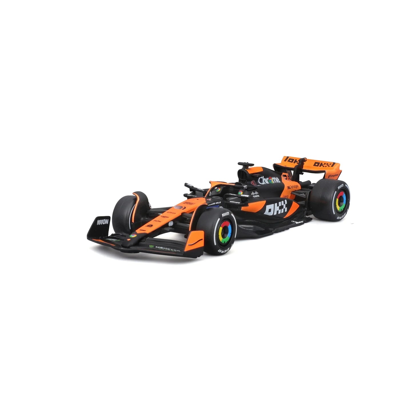 1:43 Mercedes-Benz Actros Formula 1 Race Car Transporter with McLaren MCL38 #4