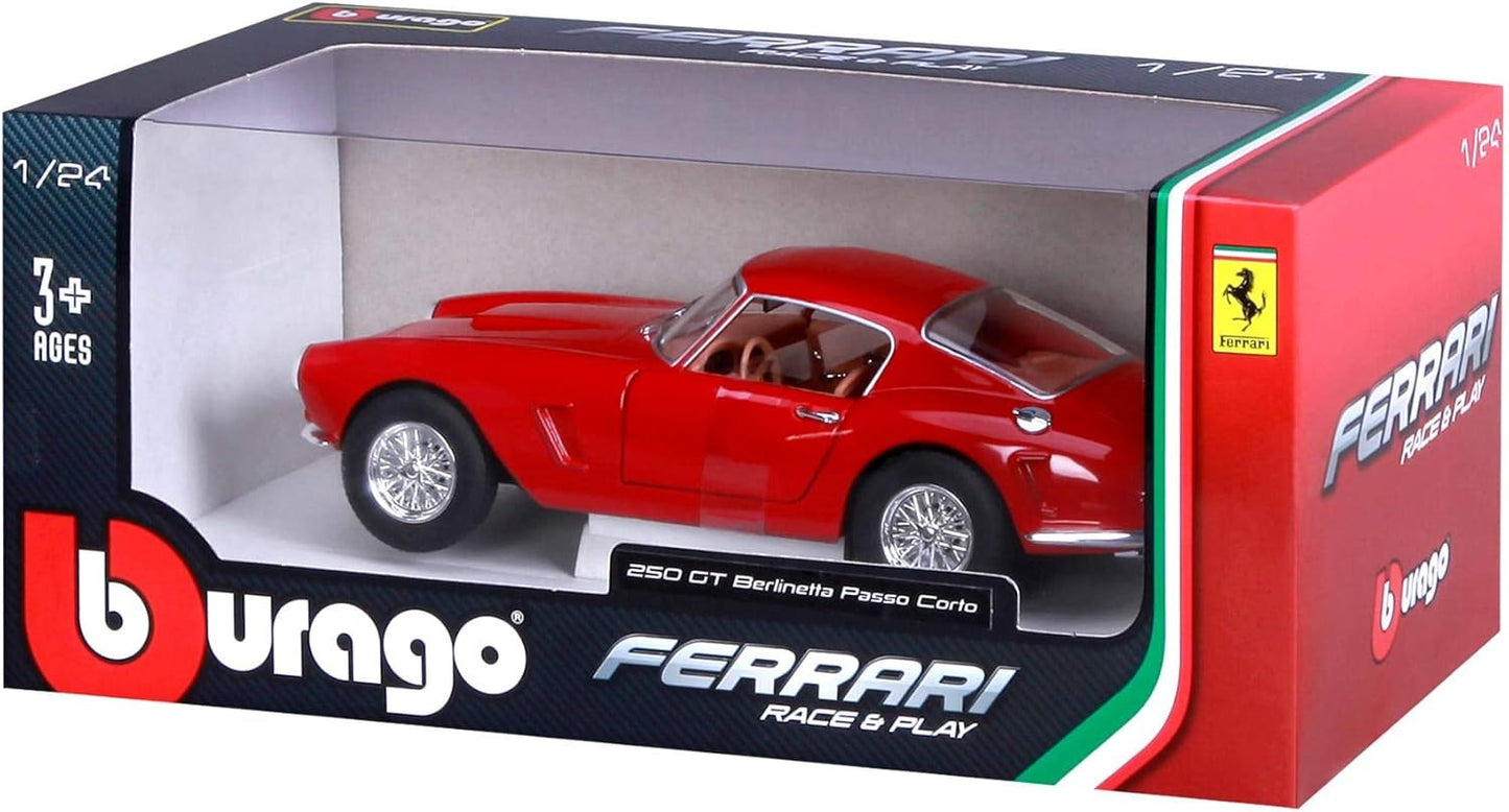 Bburago 1/24 Ferrari 250 GT Berlinetta Red Diecast Model (W/O Stand)