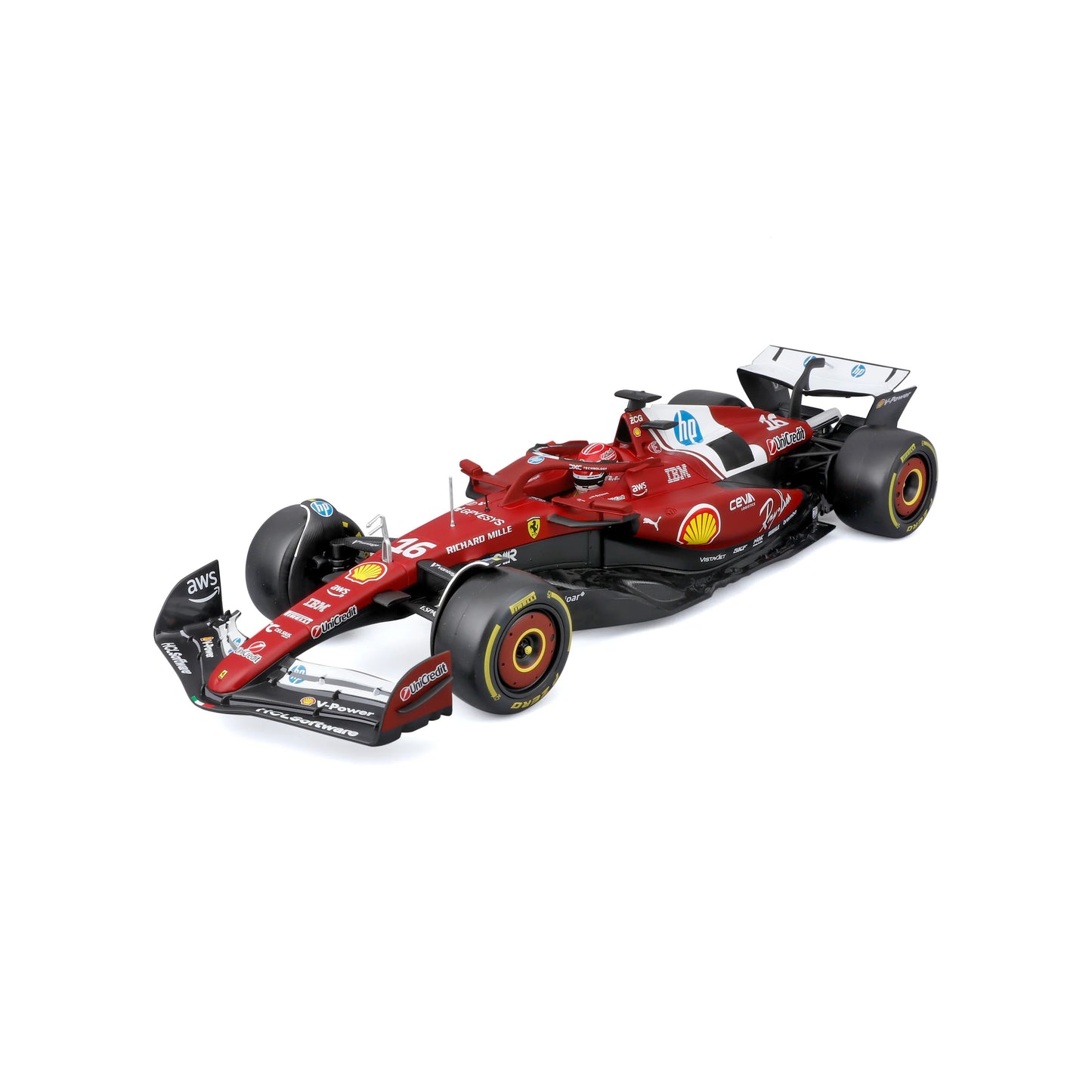 1:24 Ferrari SF-24 Charles Leclerc F1 Assembly Kit (18-26856)