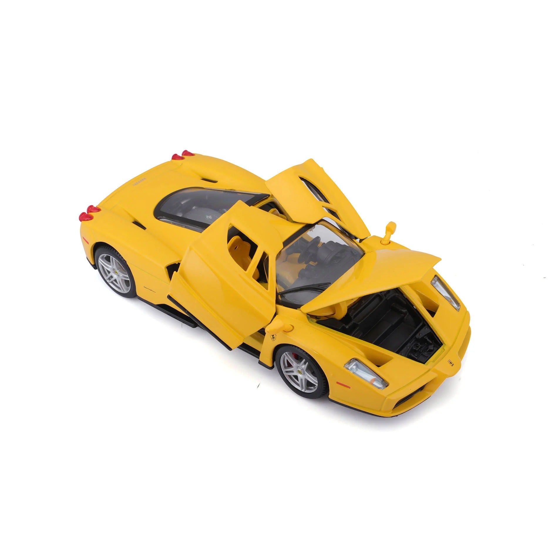 Bburago 1/24 Ferrari Enzo Yellow Race & Play Diecast Model (W/O Stand)