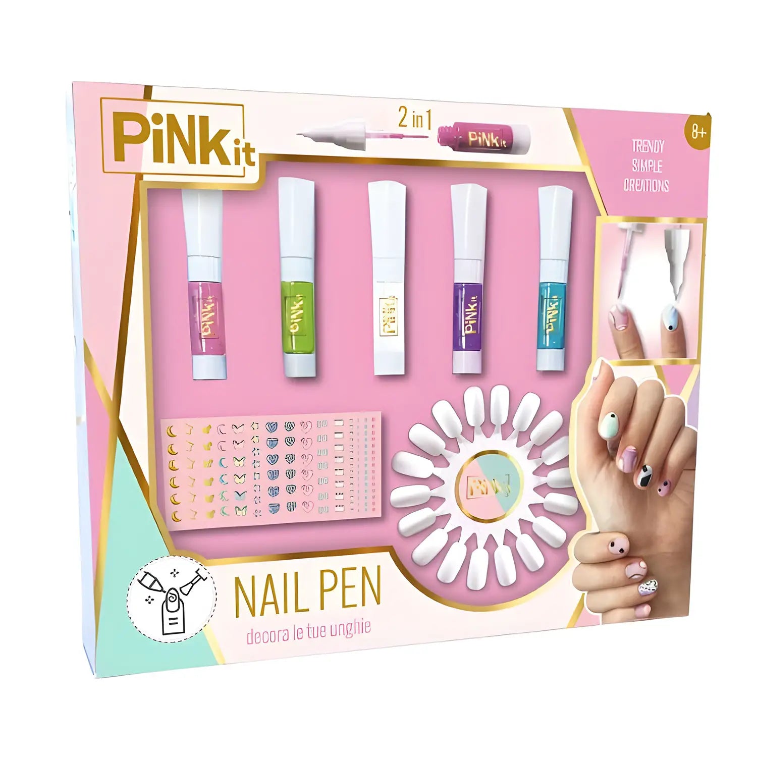 Pink It Nail Art Set