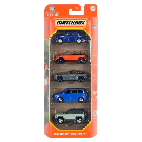 1:64 Vehicles, 5-PK.