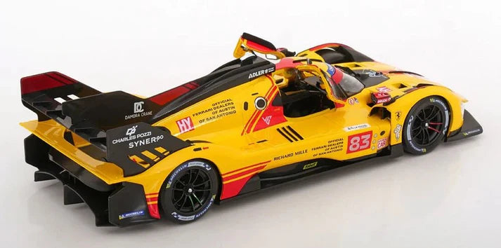 1:18 Ferrari Racing - 499P (24h LE MANS Hypercar 2024) (AF CORSE TEAM) (DELUXE VERSION)