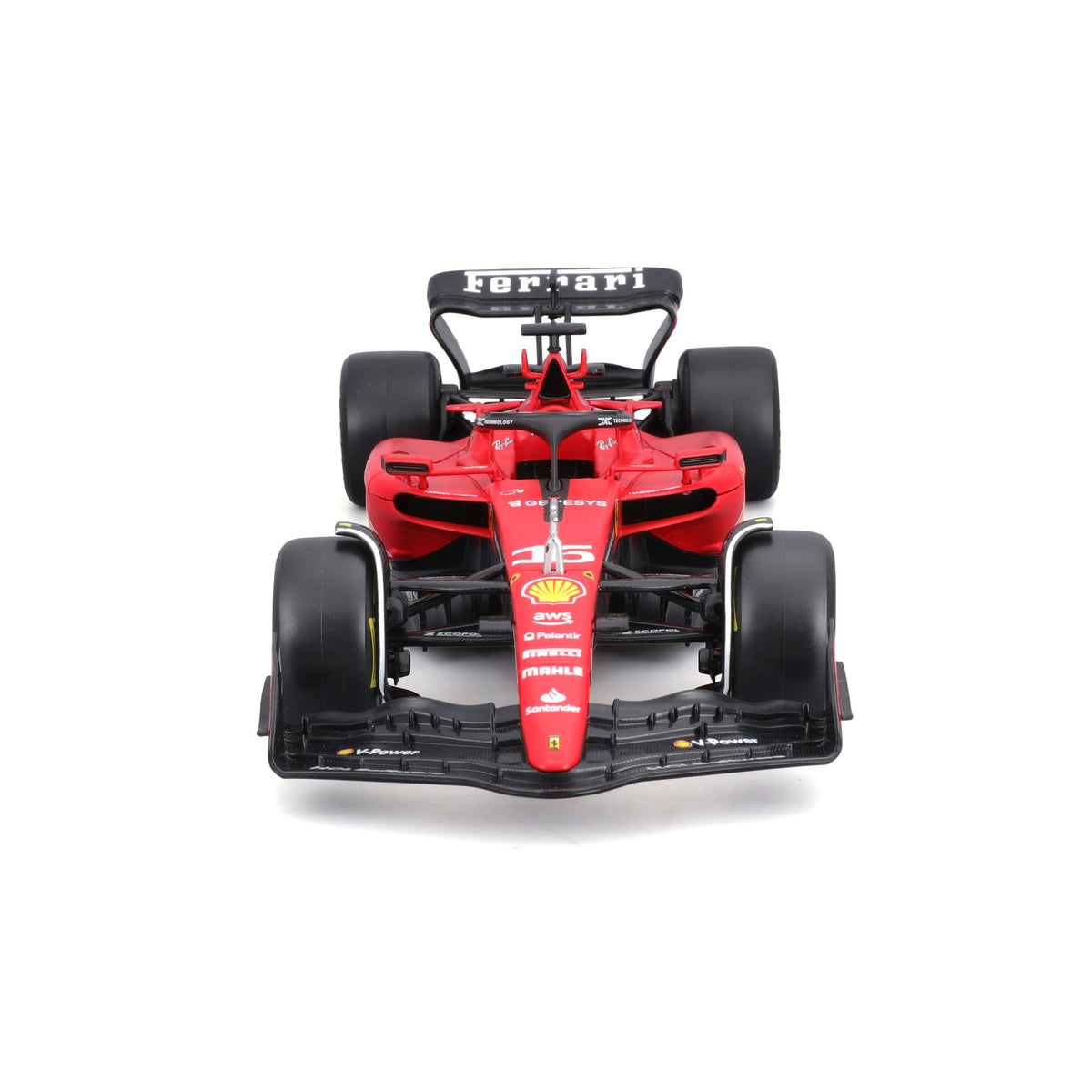 Bburago 1: 24 Ferrari Formula Model Kit (with helmet & plastic stand) - SF - 23 Model Kit