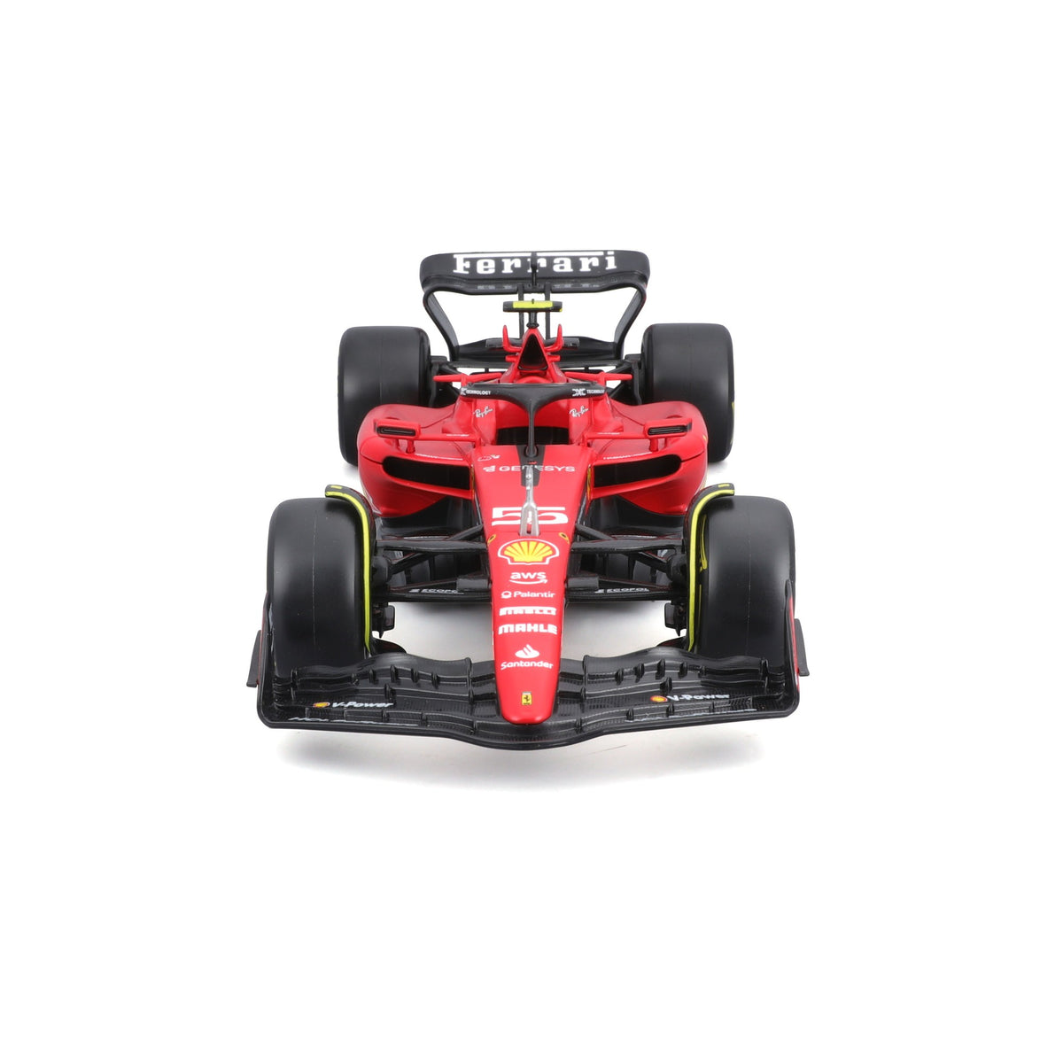 Bburago 1: 24 Ferrari Formula Model Kit (with helmet & plastic stand) - SF - 23 Model Kit