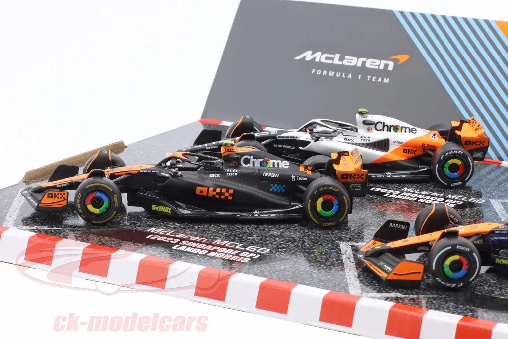 Bburago 1: 43 Formula (without helmet & plastic stand) - McLaren Team 4 - Pk. Die-Cast Model Car