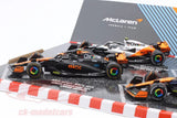 Bburago 1: 43 Formula (without helmet & plastic stand) - McLaren Team 4 - Pk. Die-Cast Model Car